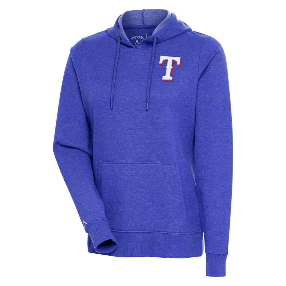 Texas Rangers Antigua Women's Action Pullover Hoodie | MLB Outlet