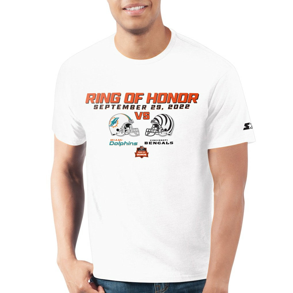 Cincinnati Bengals  Starter 2022 Ring of Honor T-Shirt