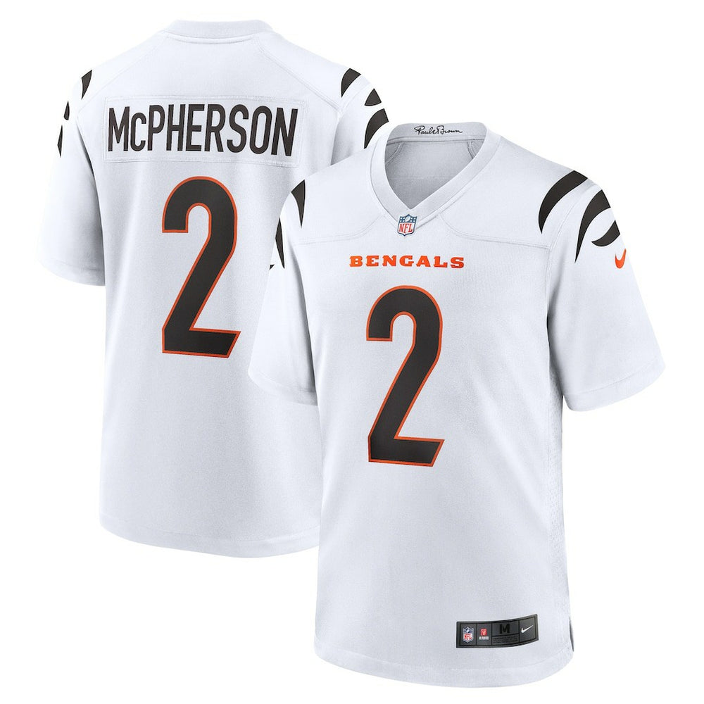 Cincinnati Bengals Nike Evan McPherson  Game Player Jersey