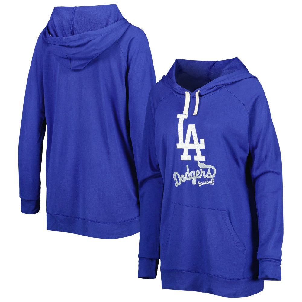 Los Angeles Dodgers Touch Women's Pre-Game Raglan Pullover Hoodie | MLB Online