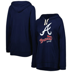 Atlanta Braves Touch Women's Pre-Game Raglan Pullover Hoodie | MLB Discount