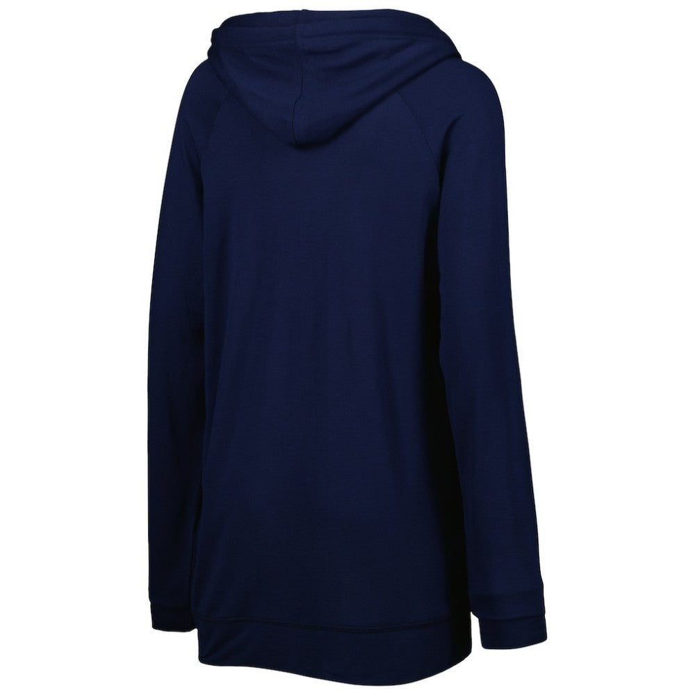 Atlanta Braves Touch Women's Pre-Game Raglan Pullover Hoodie | MLB Discount