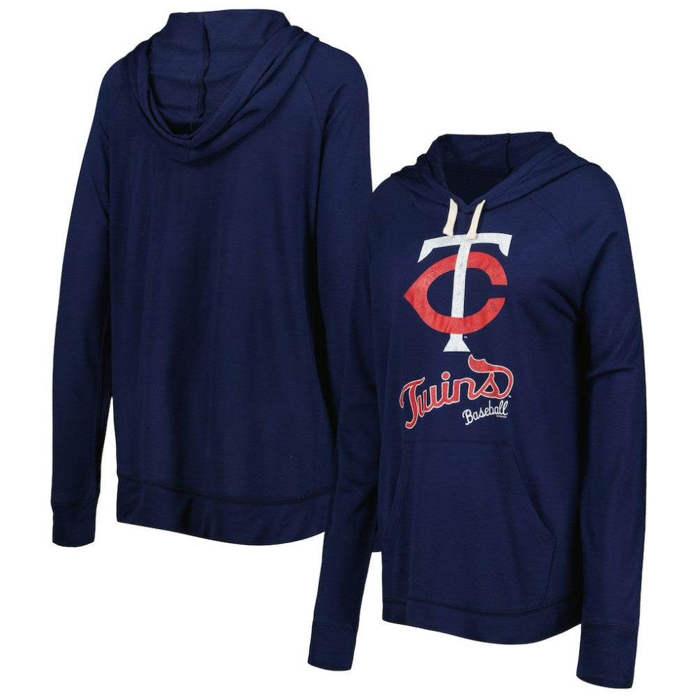 Minnesota Twins Touch Women's Pre-Game Raglan Pullover Hoodie | MLB New
