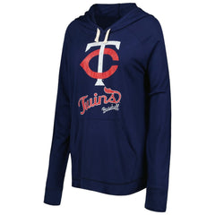 Minnesota Twins Touch Women's Pre-Game Raglan Pullover Hoodie | MLB New