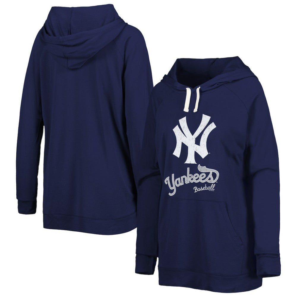 New York Yankees Touch Women's Pre-Game Raglan Pullover Hoodie | MLB New