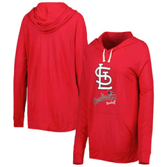 St. Louis Cardinals Touch Women's Pre-Game Raglan Pullover Hoodie | MLB Discount