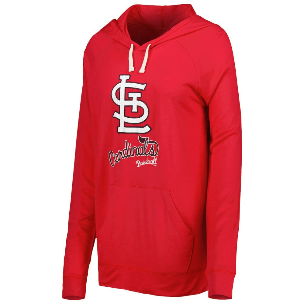 St. Louis Cardinals Touch Women's Pre-Game Raglan Pullover Hoodie | MLB Discount