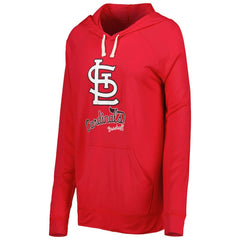 St. Louis Cardinals Touch Women's Pre-Game Raglan Pullover Hoodie | MLB Discount