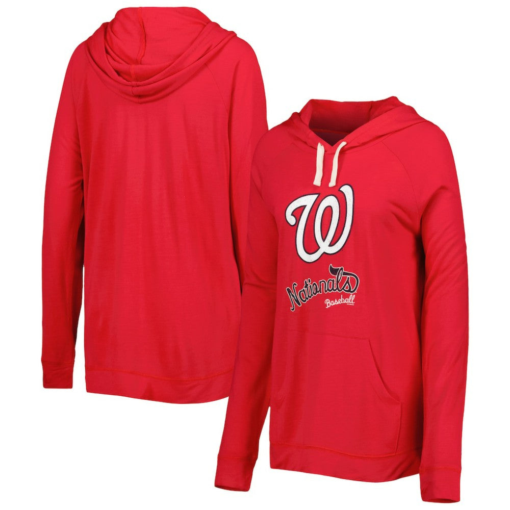Washington Nationals Touch Women's Pre-Game Raglan Pullover Hoodie | MLB US