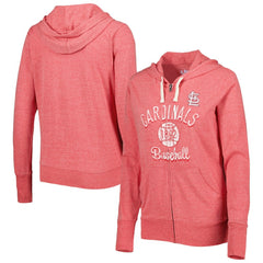 St. Louis Cardinals Touch Women's Training Camp Tri-Blend Lightweight Full-Zip Hoodie | MLB For sale