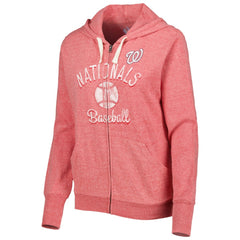 Washington Nationals Touch Women's Training Camp Tri-Blend Lightweight Full-Zip Hoodie | MLB US