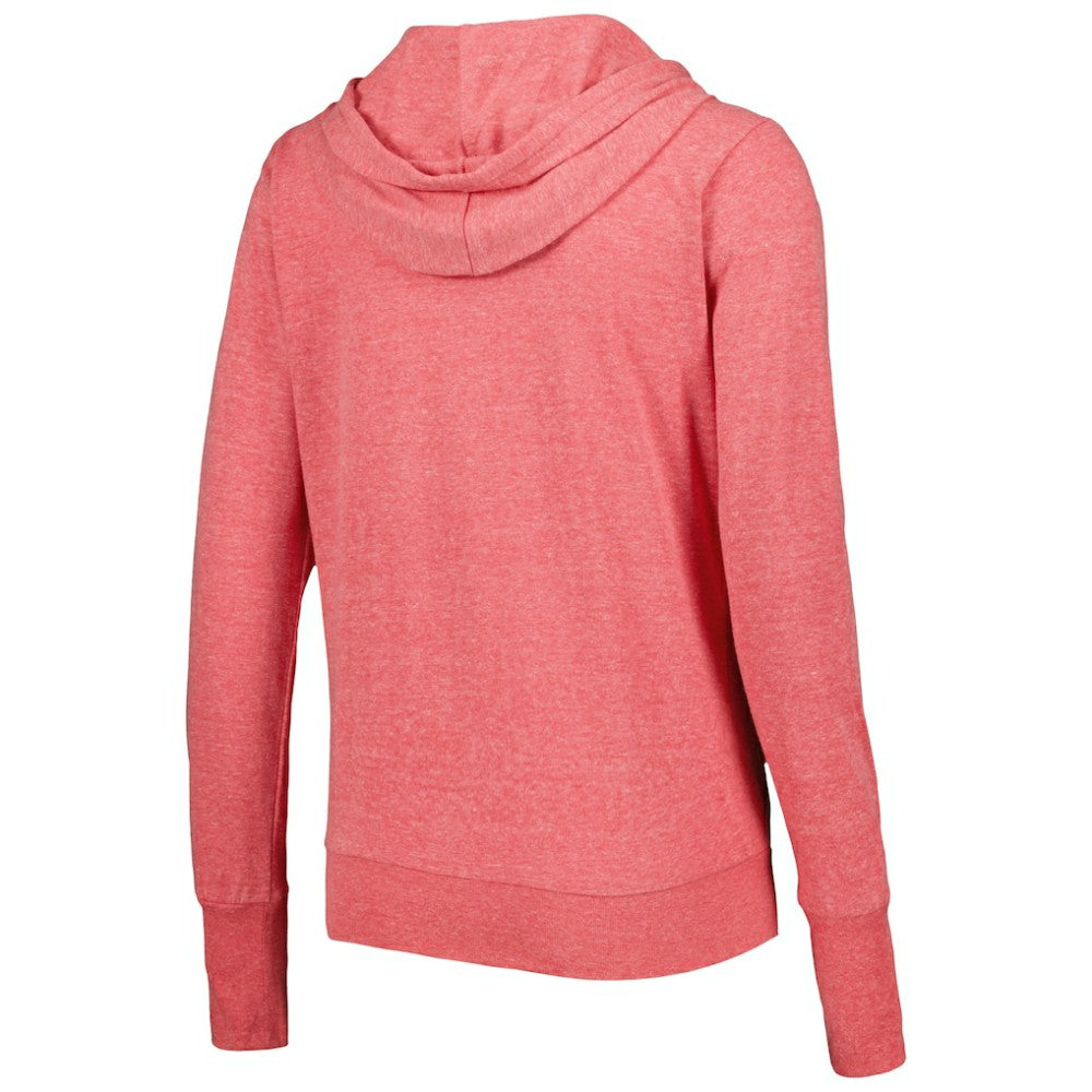 Washington Nationals Touch Women's Training Camp Tri-Blend Lightweight Full-Zip Hoodie | MLB US