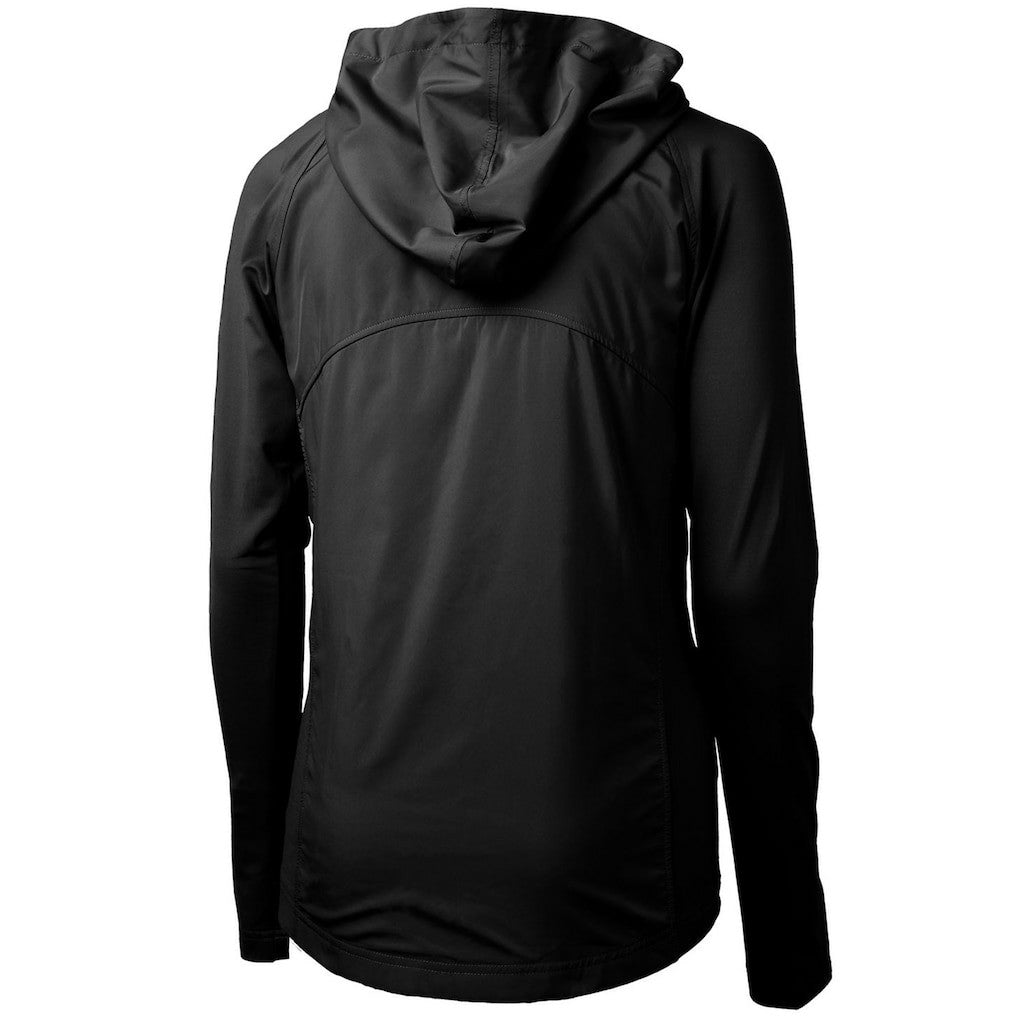 Las Vegas Raiders  Cutter & Buck Women's Throwback Logo Adapt Eco Knit Hybrid Recycled Full-Zip Hoodie
