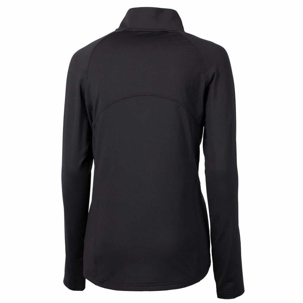 Tampa Bay Buccaneers  Cutter & Buck Women's Throwback Logo Adapt Eco Knit Stretch Recycled Half-Zip Pullover Top