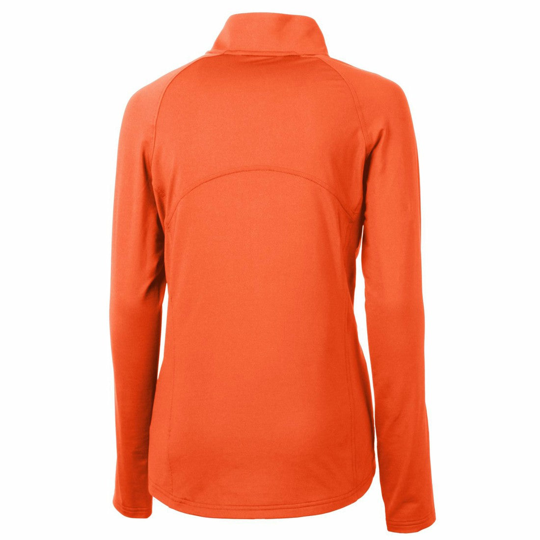 Tampa Bay Buccaneers  Cutter & Buck Women's Throwback Logo Adapt Eco Knit Stretch Recycled Half-Zip Pullover Top
