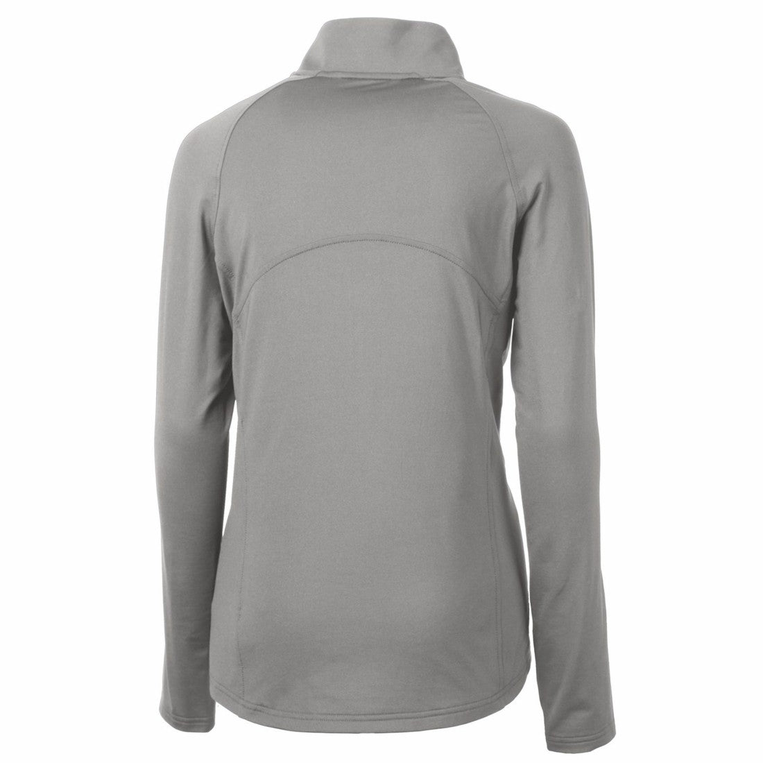 Detroit Lions  Cutter & Buck Women's Throwback Logo Adapt Eco Knit Stretch Recycled Half-Zip Pullover Top