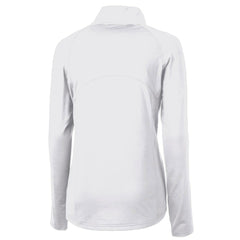 Seattle Seahawks  Cutter & Buck Women's Throwback Logo Adapt Eco Knit Stretch Recycled Half-Zip Pullover Top
