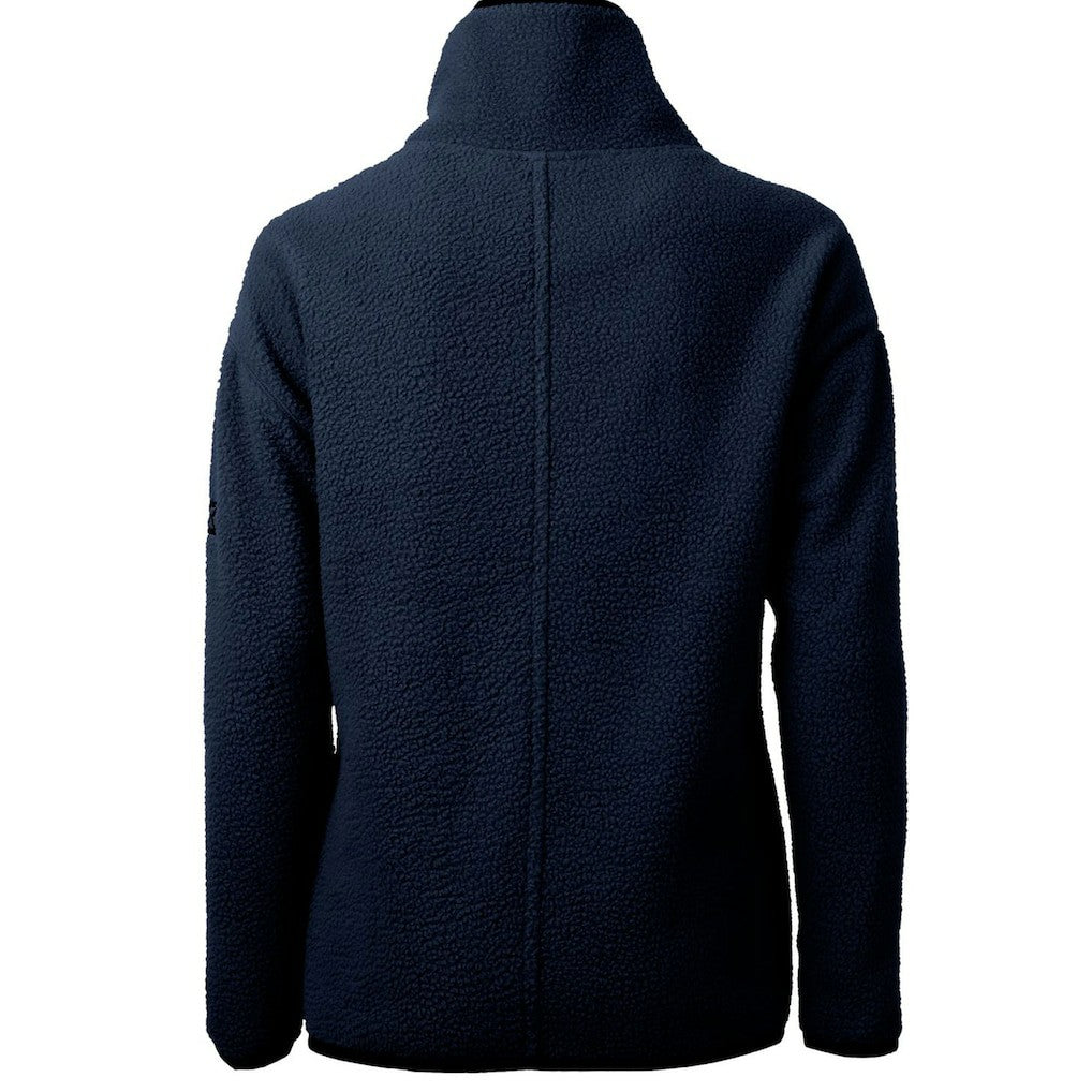 Chicago Bears  Cutter & Buck Women's Throwback Logo Cascade Eco Sherpa Fleece Half-Zip Pullover Jacket