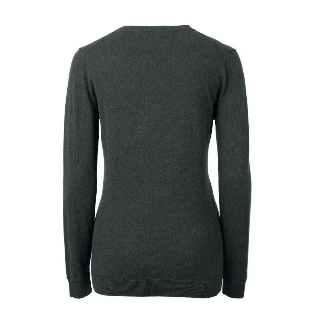 Cleveland Browns  Cutter & Buck Women's Throwback Logo Lakemont Tri-Blend V-Neck Sweater