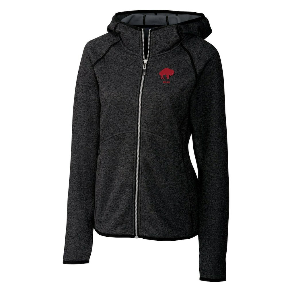 Buffalo Bills  Cutter & Buck Women's Throwback Logo Mainsail Full-Zip Jacket