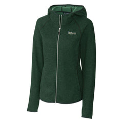 New York Jets  Cutter & Buck Women's Throwback Logo Mainsail Full-Zip Jacket