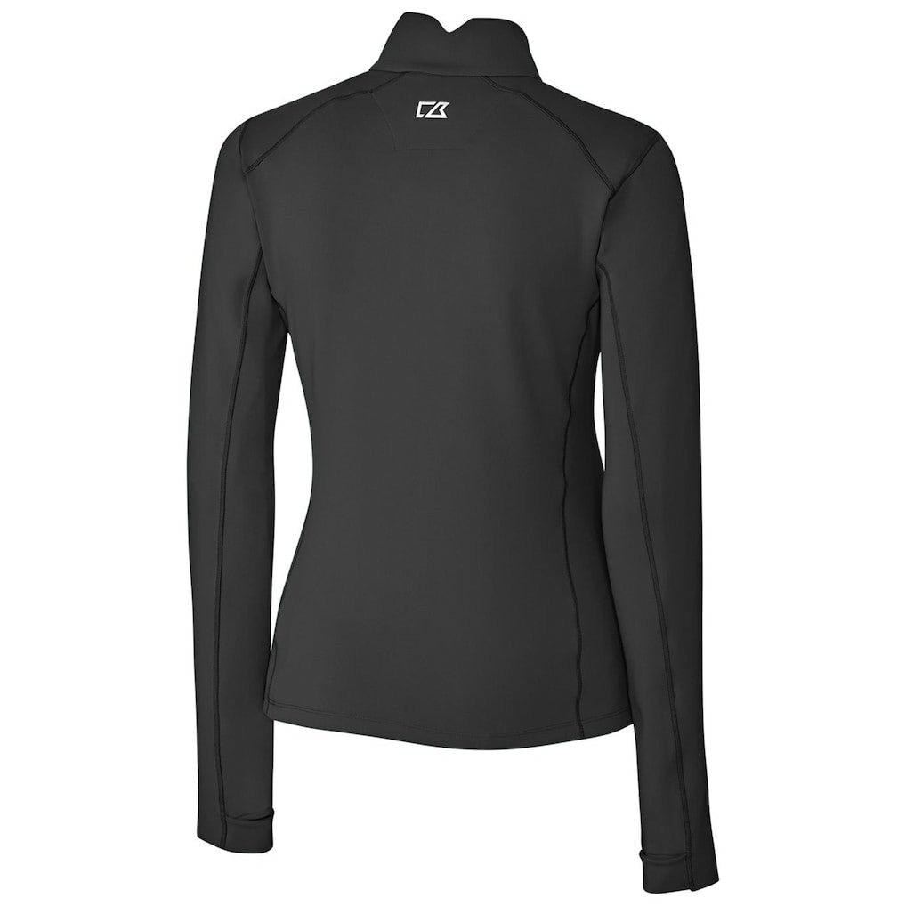San Francisco 49ers  Cutter & Buck Women's Throwback Logo Traverse Stretch Quarter-Zip Pullover Top