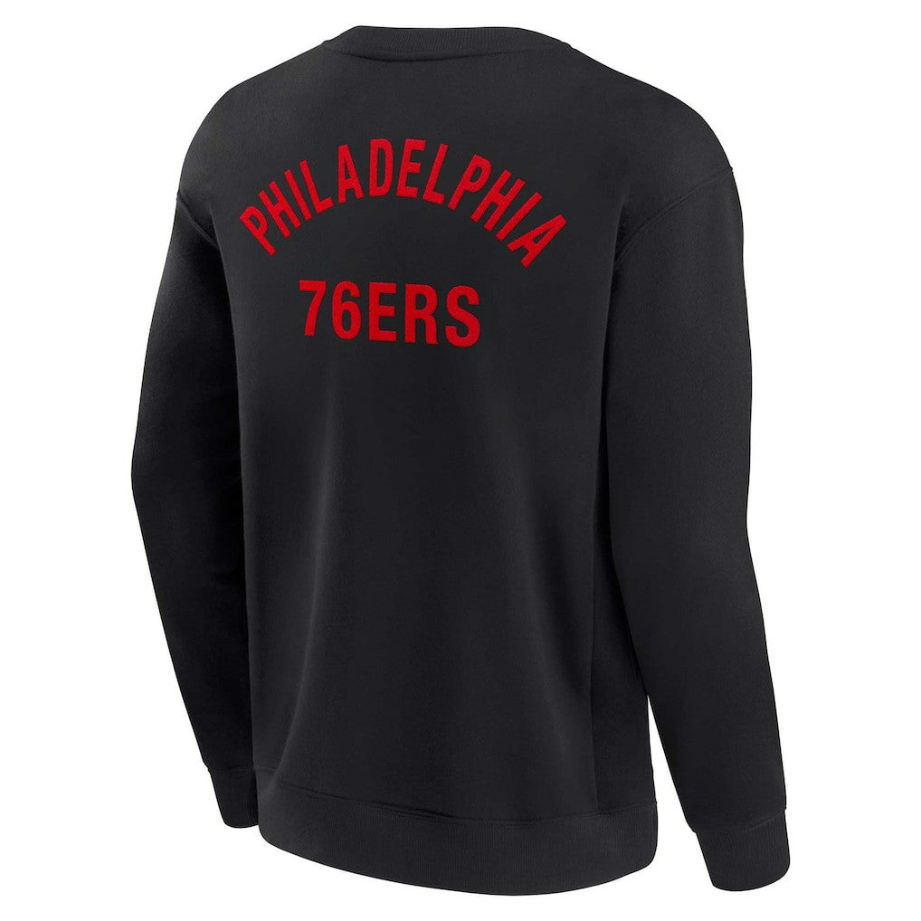 Philadelphia 76ers Unisex Elements Super Soft Fleece Pullover Sweatshirt Online