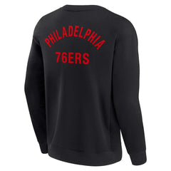 Philadelphia 76ers Unisex Elements Super Soft Fleece Pullover Sweatshirt Online