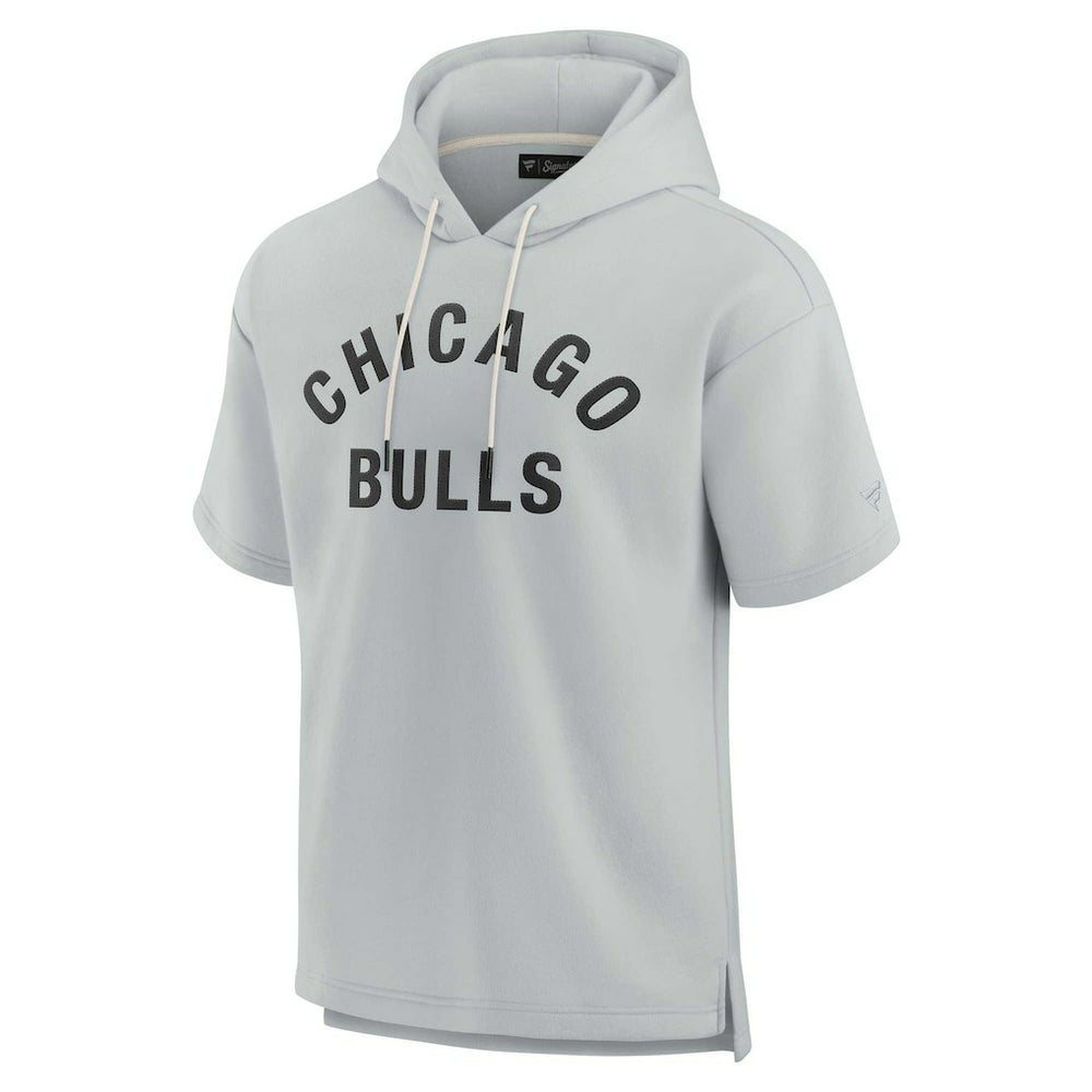 Chicago Bulls Unisex Elements Super Soft Fleece Short Sleeve Pullover Hoodie sale New