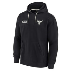 Chicago Bulls Unisex Elements Super Soft Fleece Pullover Hoodie New