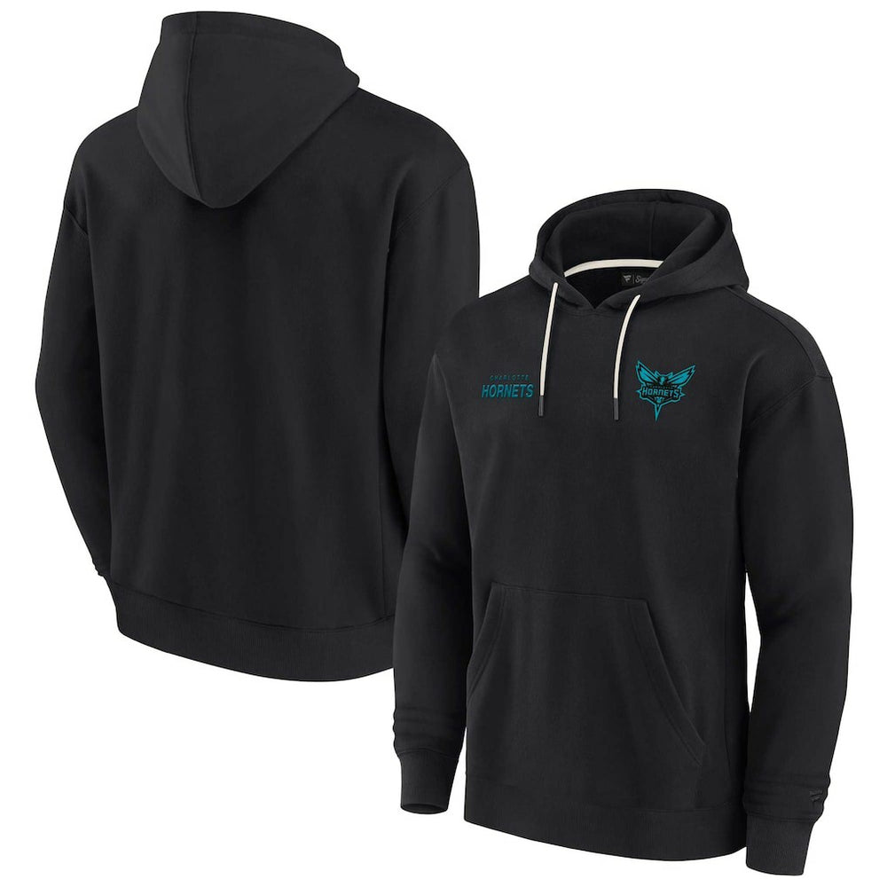 Charlotte Hornets Unisex Elements Super Soft Fleece Pullover Hoodie New