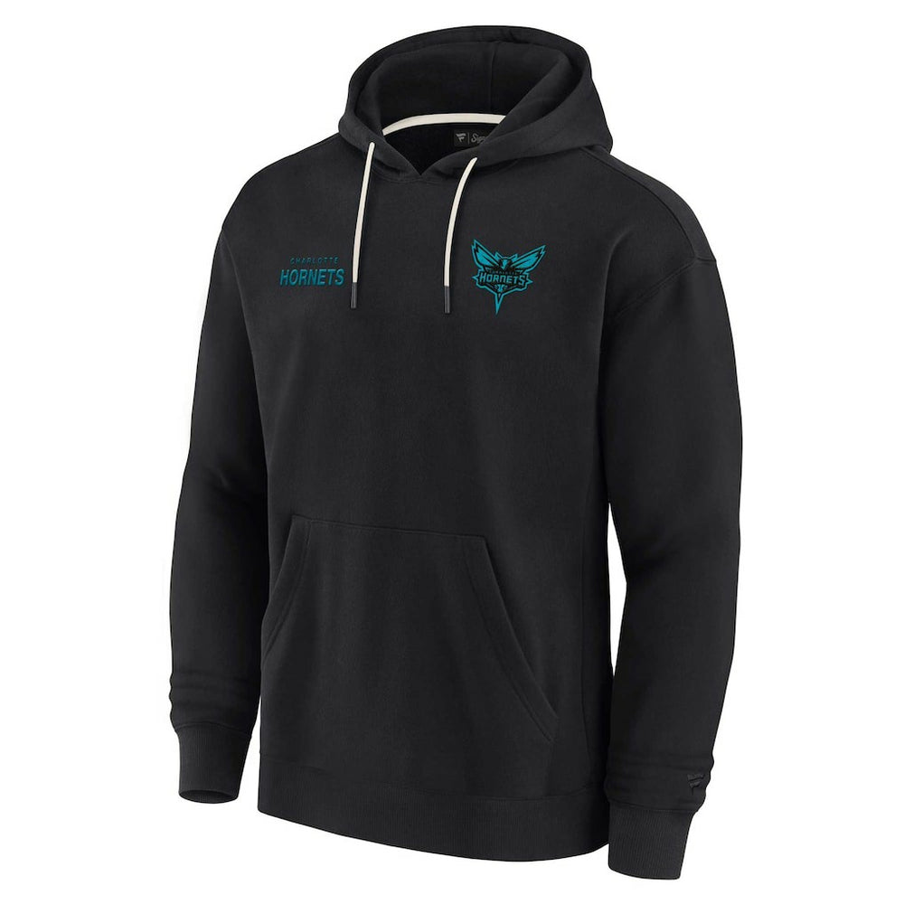 Charlotte Hornets Unisex Elements Super Soft Fleece Pullover Hoodie New