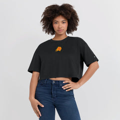 Phoenix Suns Women's Elements Super Soft Boxy Cropped T-Shirt New