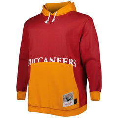 Tampa Bay Buccaneers Mitchell & Ness Big & Tall Big Face Pullover Hoodie