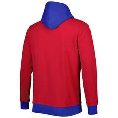 New York Giants Mitchell & Ness Big & Tall Big Face Pullover Hoodie
