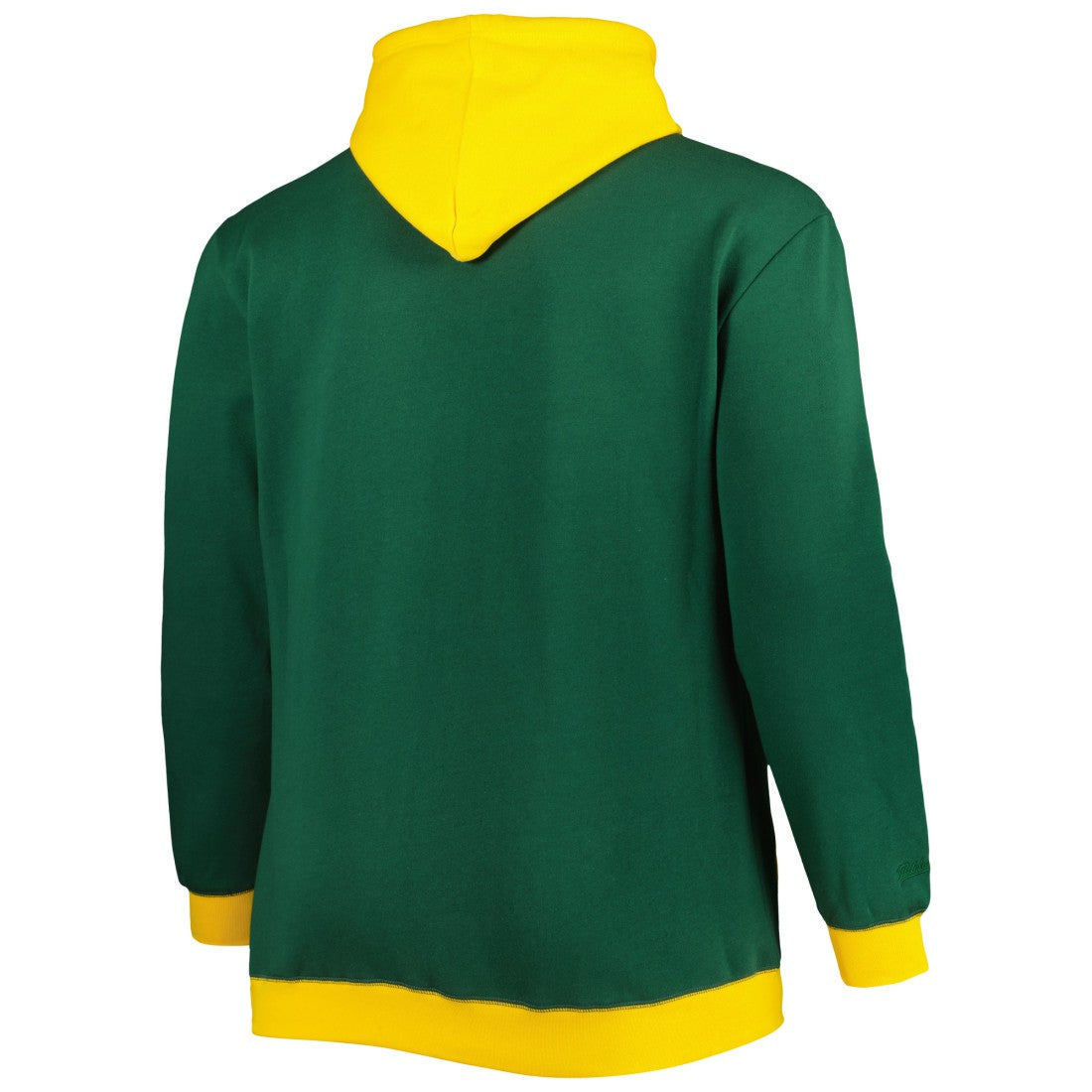 Green Bay Packers Mitchell & Ness Big & Tall Big Face Pullover Hoodie