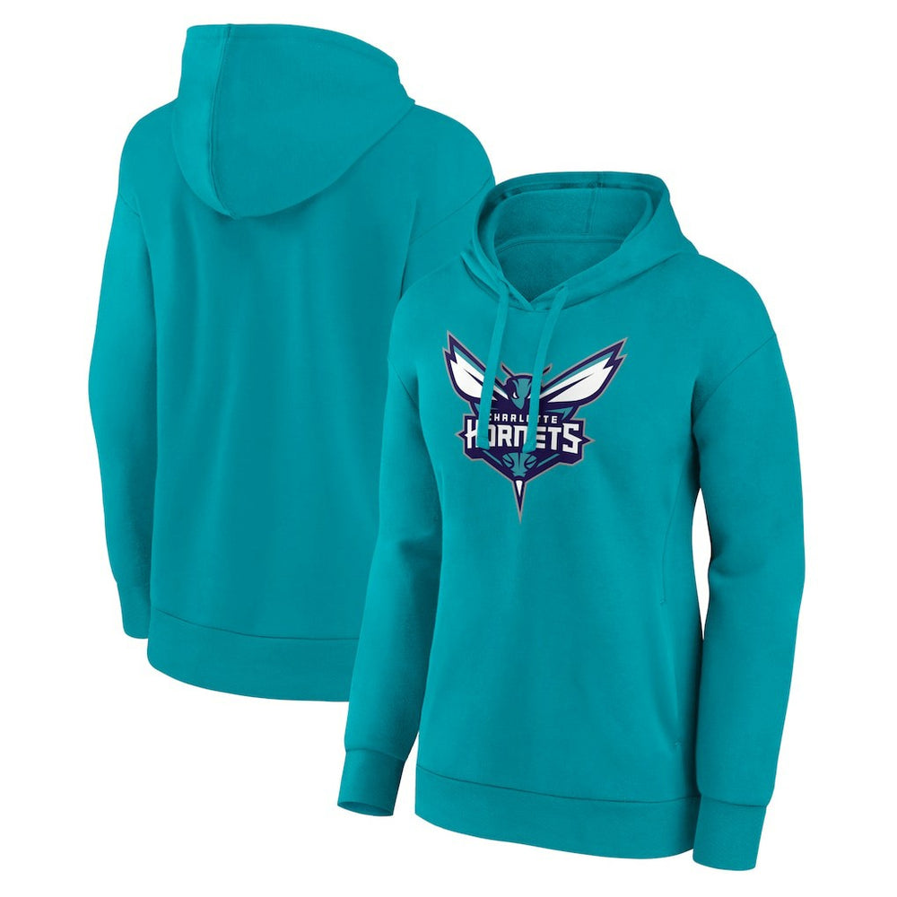 Charlotte Hornets Women's Team Primary Logo Pullover Hoodie On Sale