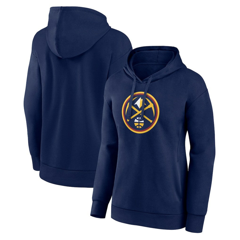 Denver Nuggets Women's Team Primary Logo Pullover Hoodie sale Online