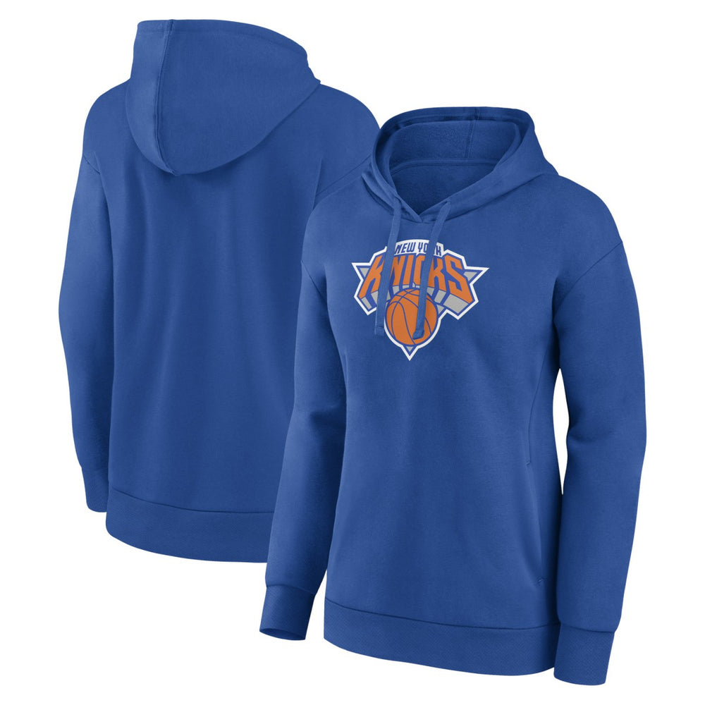 New York Knicks Women's Primary Logo Pullover Hoodie On Sale