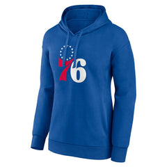 Philadelphia 76ers Women's Team Primary Logo Pullover Hoodie On Sale