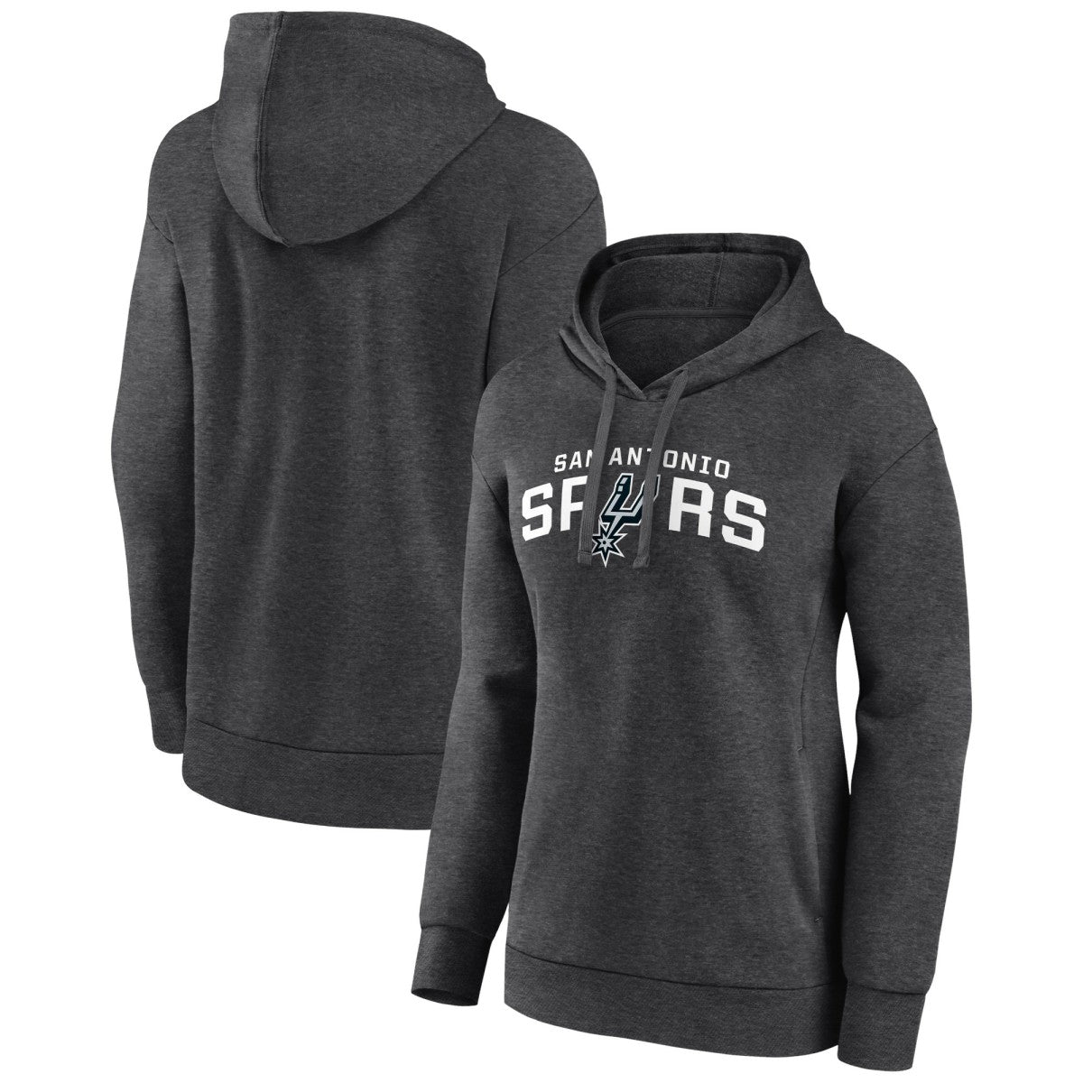 San Antonio Spurs Women's Wordmark Alt Pullover Hoodie On Sale