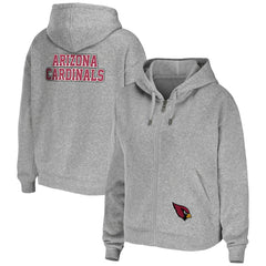 Arizona Cardinals  WEAR by Erin Andrews Women's Team Full-Zip Hoodie