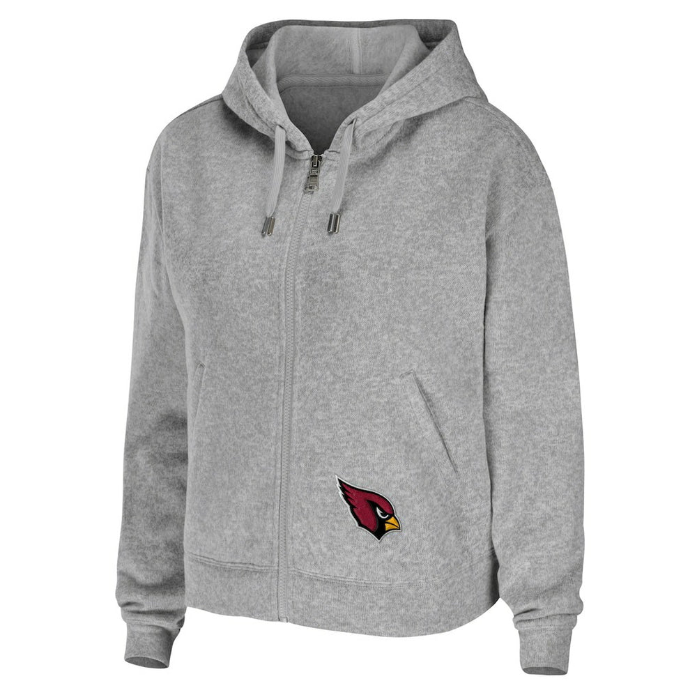 Arizona Cardinals  WEAR by Erin Andrews Women's Team Full-Zip Hoodie