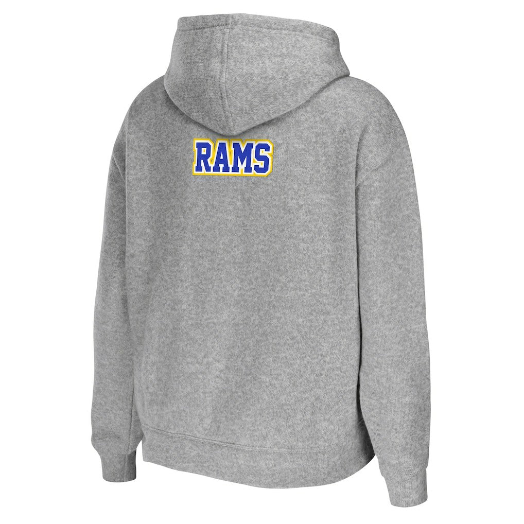 Los Angeles Rams  WEAR by Erin Andrews Women's Team Full-Zip Hoodie