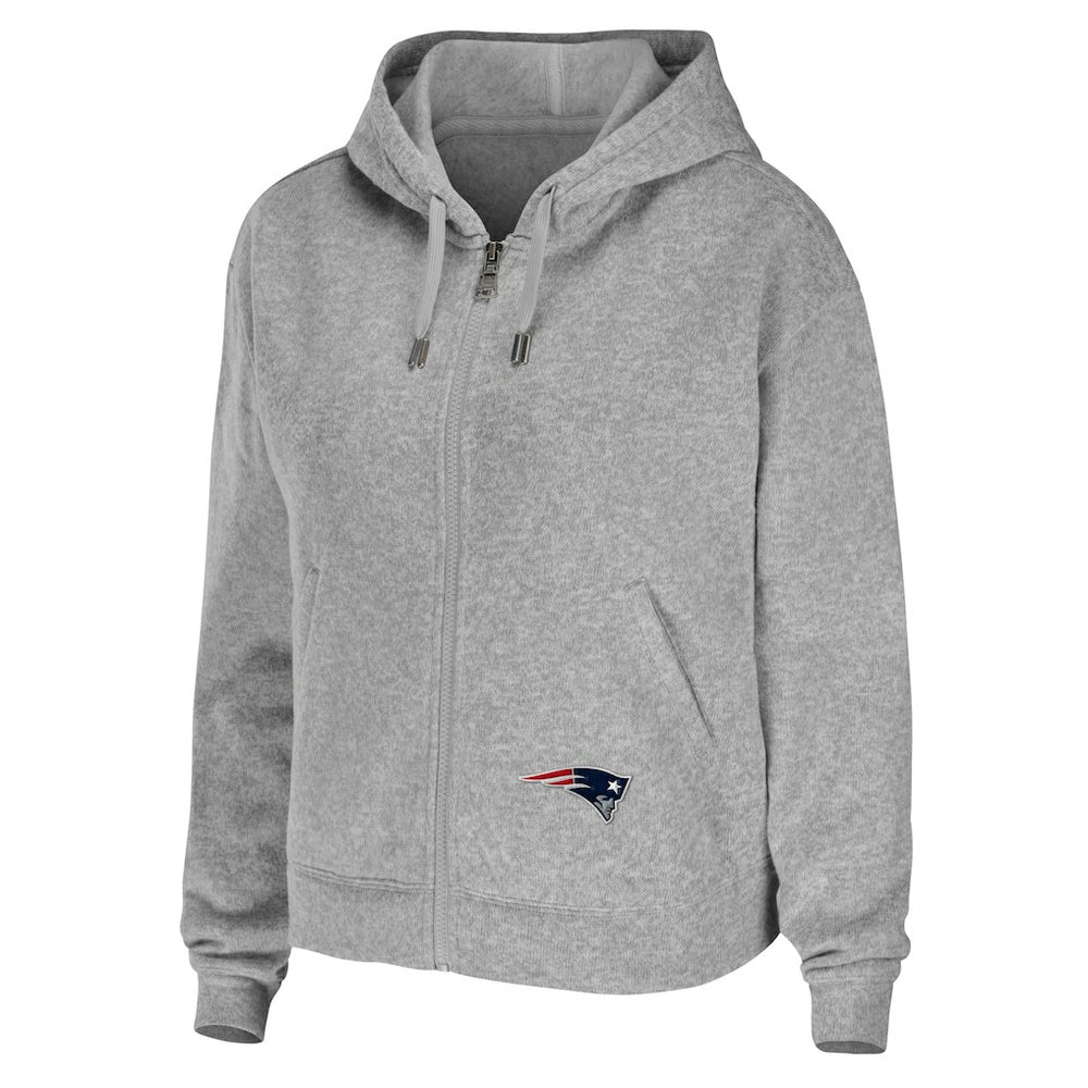 New England Patriots  WEAR by Erin Andrews Women's Team Full-Zip Hoodie