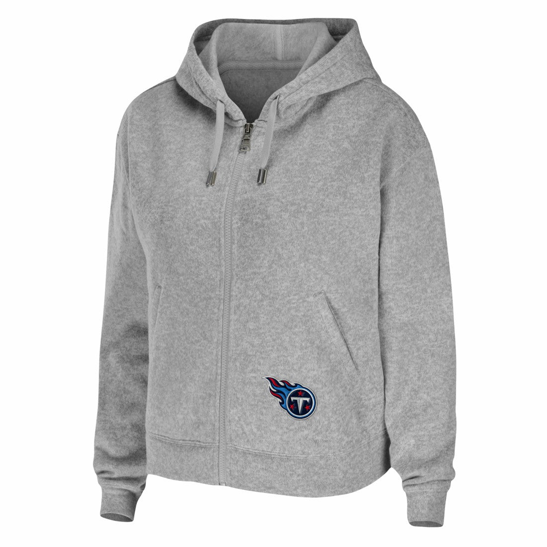 Tennessee Titans  WEAR by Erin Andrews Women's Team Full-Zip Hoodie
