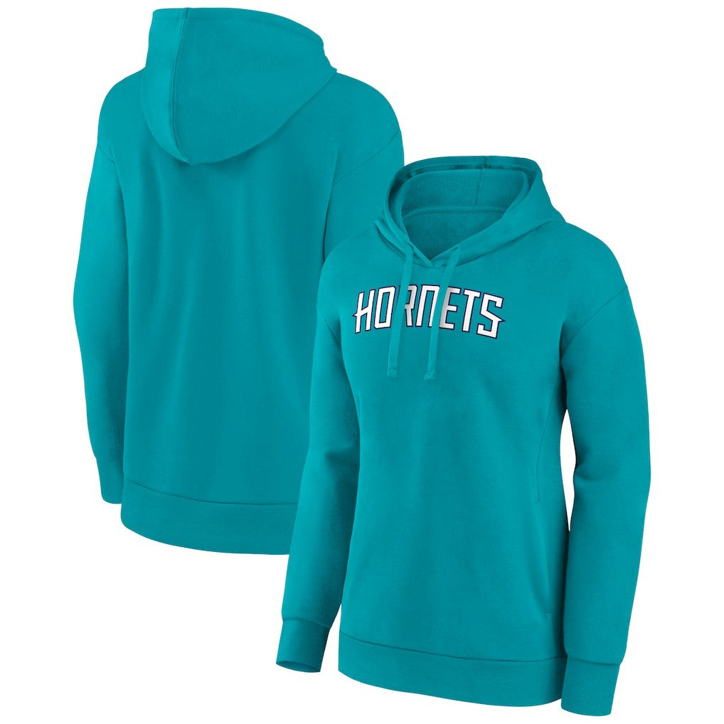 Charlotte Hornets Women's Wordmark Alt Pullover Hoodie Discount