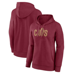 Cleveland Cavaliers Women's Wordmark Alt Pullover Hoodie sale Outlet