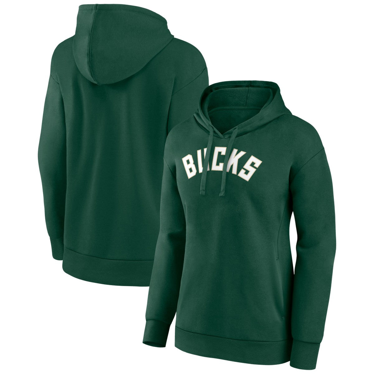 Milwaukee Bucks Women's Wordmark Alt Pullover Hoodie Online