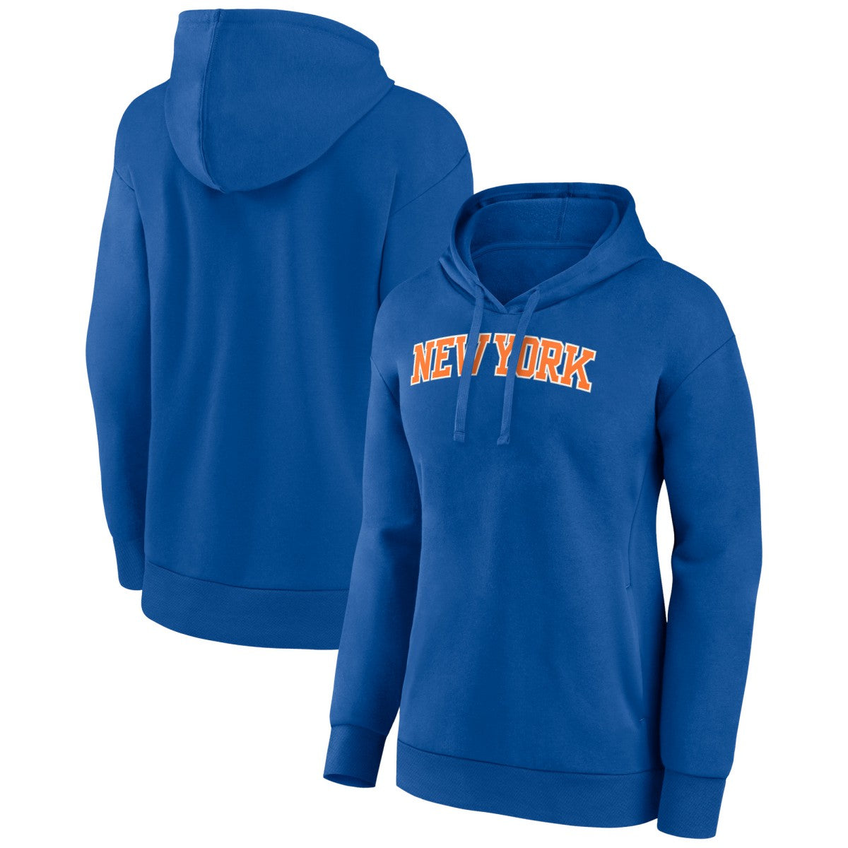 New York Knicks Women's Wordmark Alt Pullover Hoodie On Sale